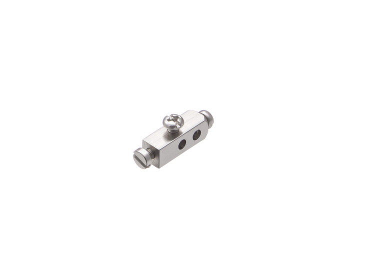 Vertical Terminal Vertical Terminal 2 Hole With Screw - Techmech Electro Controls
